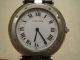 Cartier Uhr Santos Stahl Mit Lederarmband Armbanduhren Bild 1