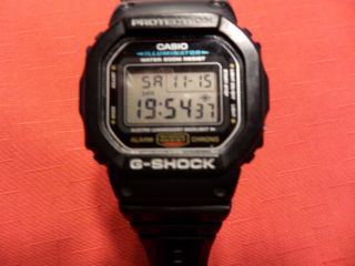 Casio G - Shock Illuminator Alarm Chrono Dw - 5600 E Ansehen Bild