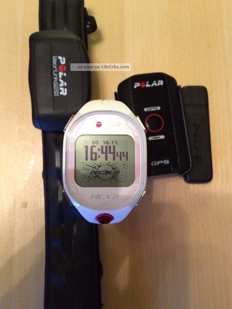Polar Uhr Rcx3f Gps White Herzfrequenzmesser Trainingscomputer Pulsmesser