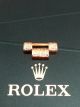 Rolex 18k/750 Gelbgold Ersatzglied Mit Brillanten Armbanduhren Bild 1