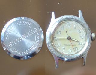 Sada Watch Comp.  Ltd,  Vintage,  Antike,  17 Jewels,  Analoge Armbanduhr,  Handaufzug Bild