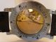 Tillberg Automatik Skelett Uhr Mechanisch Stahl Gold Farben Skeleton Mens Watch Armbanduhren Bild 8