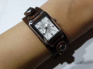 Fossil Damenuhr Mit Lederarmband Schönes Weihnachtsgeschenk Bild