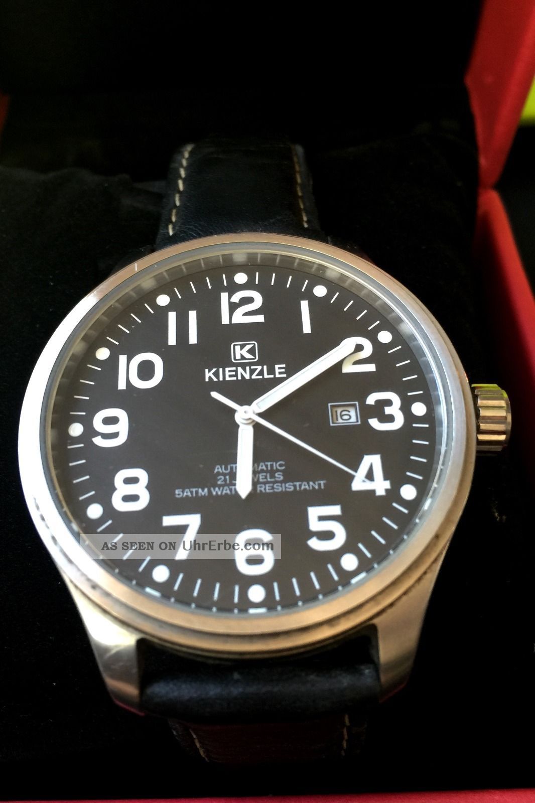 Kienzle Automatic - Uhr,  40 Mm,  Lederarmband,  Mit Box Armbanduhren Bild