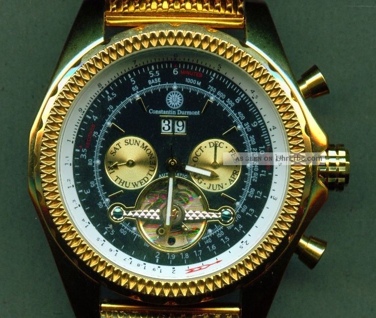 Constantin Durmont - Herrenuhr - Automatic - Nachlass - Top - [two] Armbanduhren Bild