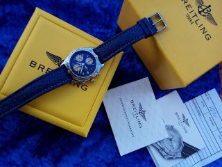 Breitling Cockpit - Automatik Chronograph - Gold/stahl Bild