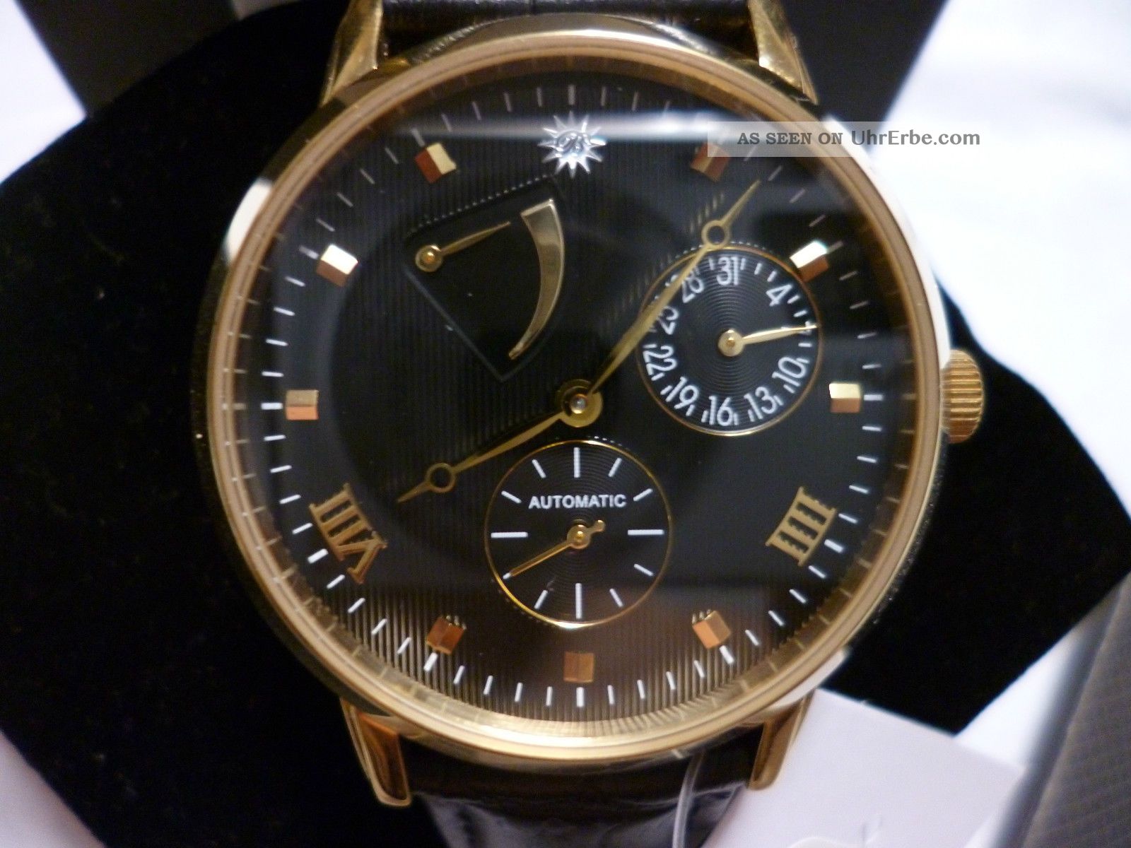 R.  U Braun Automatik 28 Jewels Herrenuhr 349€,  Aus Meiner Uhren Sammlung Armbanduhren Bild