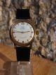 Glashütte Herrenarmbanduhr Kal.  68.  1 Gub Lederarmband Vintage Armbanduhren Bild 1