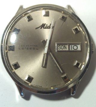 Mido Ocean Star Datoday - Swiss Made 5059 - Vintage Ca.  1960 - Swatchgroup Bild