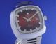 Tolle Tissot Pr518 Automatik Herren Au Stahl/stahlband 70er Jahre Armbanduhren Bild 4