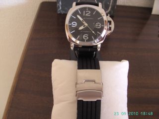 Herren Armband Uhr Marina Militare Stieh Automatik Silber - Schwarz Bild