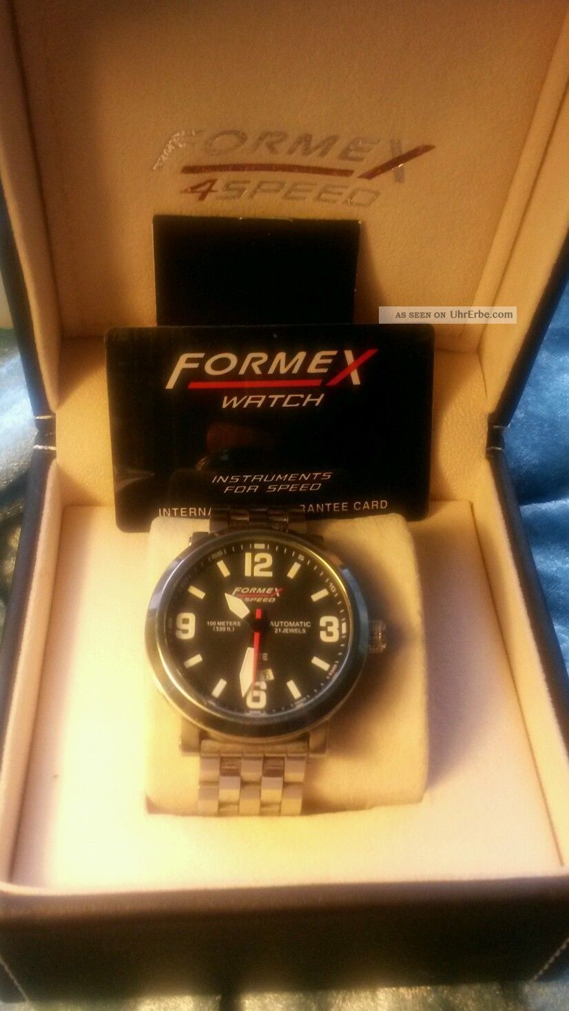 Formex 4speed 72512.  7070 Armbanduhr Für Herren Mit Massivem Edelstahlarmband Armbanduhren Bild