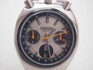 Automatik - Chronograph,  Citizen,  Japan Um 1975 - Edelstahl - Funktioniert Bild