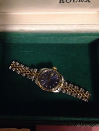 Rolex Oyster Perpetual Datejust Lady Stahl/gold Bild