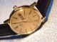 Omega Geneve Automatic Herren Armband Uhr Swiss Made 14ct Vergoldet Armbanduhren Bild 3