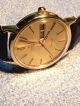 Omega Geneve Automatic Herren Armband Uhr Swiss Made 14ct Vergoldet Armbanduhren Bild 6
