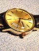 Omega Geneve Automatic Herren Armband Uhr Swiss Made 14ct Vergoldet Armbanduhren Bild 7