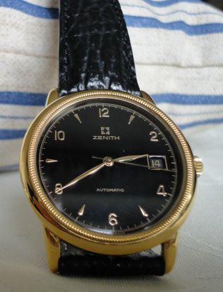 Herren - Armbanduhr Zenith Automatic Mit Datumsangabe Bild