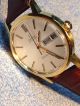 Omega Geneve Automatic Herren Armband Uhr Swiss Made 20 Ω Vergoldet Armbanduhren Bild 5