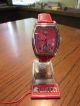 Carucci Damen Uhr Armbanduhr Rot Edelstahl Automatik Aufzug Lederband Ovp Armbanduhren Bild 6
