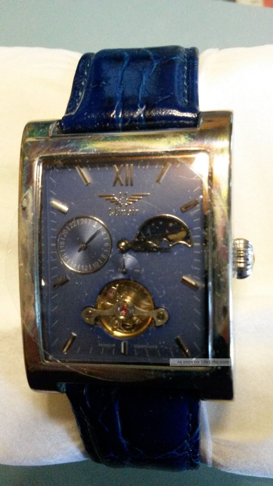 Minoir Automatikuhr Unisex Damen Und Herren Uhr & Ovp Armbanduhren Bild