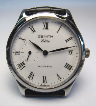 Zenith Elite Automatik Uhr - Und Ungetragen - Bild