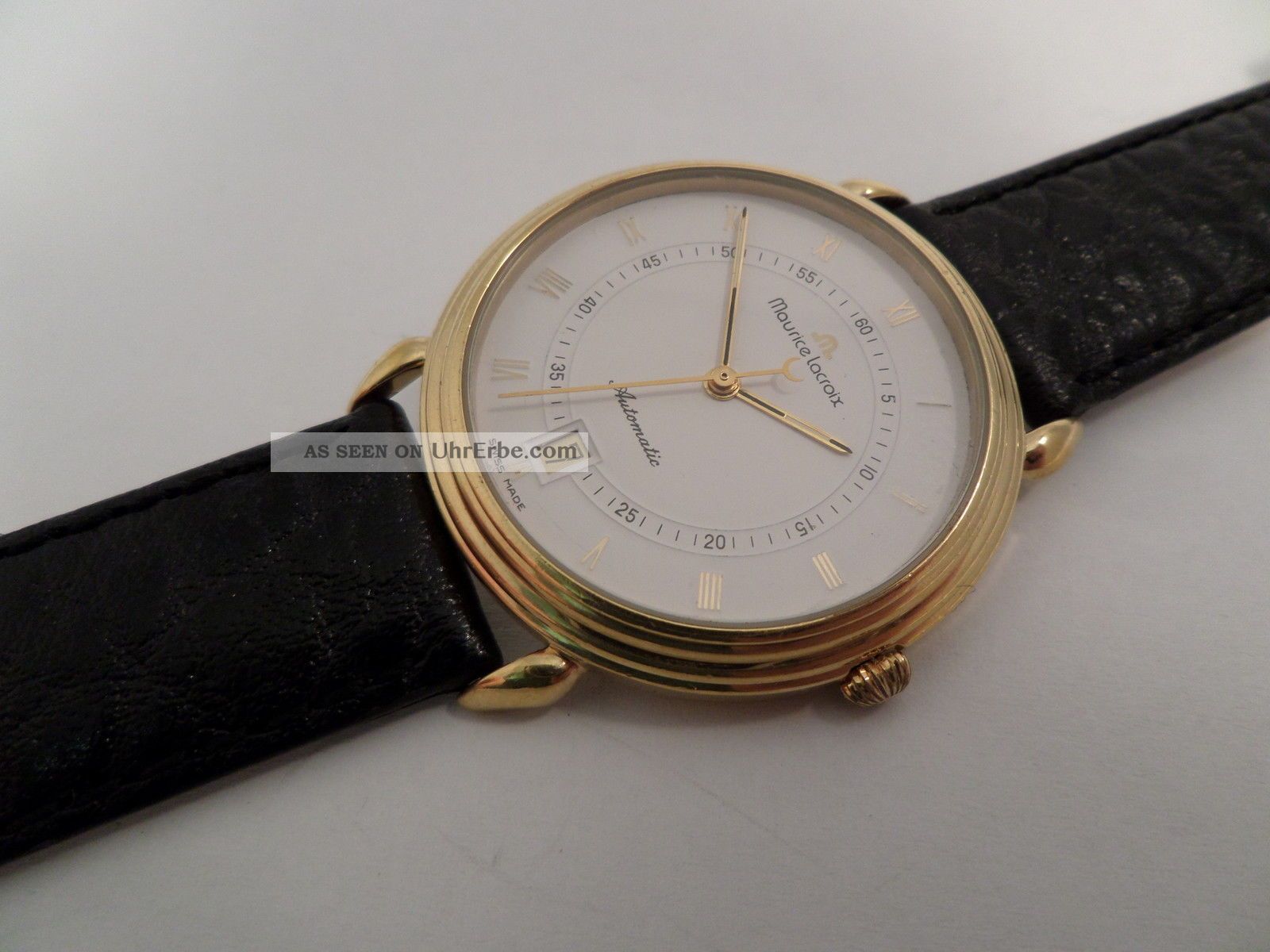 Maurice Lacroix Automatik Herrenuhr Armbanduhr Datum Armbanduhren Bild