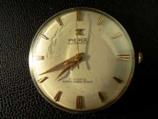 Vintage Pierce Automatic, .  Ca.  60erj.  Uhrwerk Bild