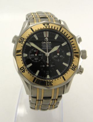 Omega Seamaster Professional America ' S Cup Chronograph Armband Uhr Bild