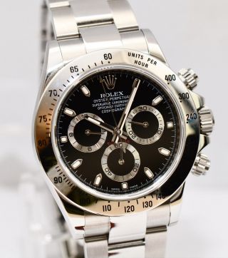 Rolex Daytona Stahl Uhr Ref.  116520 Papiere Box 2012 Bild