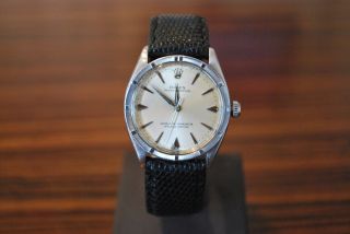 Rolex Oyster Perpetual Chronometer / Vintage / Neues Lederband / Automatik Bild