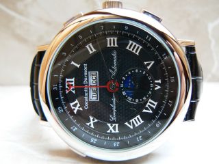 Constantin Durmont Herren - Armbanduhr Austin Automatikuhr Chronograph Uhr Analog Bild