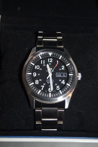 Seiko Five Snzg13k1 Armbanduhr Für Herren Bild