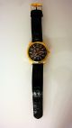Luxusuhr Buchner & Bovalier Vitesse Ip - Vergoldet Armbanduhr Lederarmband Armbanduhren Bild 6