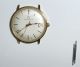 Herren Armbanduhr Uhr Eterna Matic Automatic Datum 585/14 Karat Gold Armbanduhren Bild 1