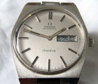 Omega Geneve Herren Armbanduhr Automatic 70er Jahre Bild