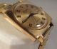 Uhr Ddr Gub Glashütte Spezimatic Datum 26 Rubis Um 1960 - 70 Goldplaque Armbanduhren Bild 6