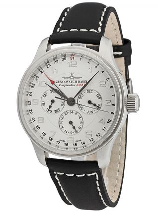 Zeno - Watch Basel Nc Retro Complication Gmt Vollkalender Automatic 9590 - E2 Bild