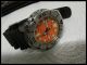 Seiko Scuba Orange Kautschuk Armbanduhr Diver ' S 200 Automatik Armbanduhren Bild 4