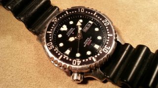 8203 Citizen Promaster Ny 0040 Diver 200 Meters Made In Japan Bild