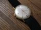 Junghans Automatic Uhr Gold Max Bill Design Vintage Junghans Watch Cal.  51 Armbanduhren Bild 6