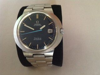 Omega Dynamic Automatik Geneve - Datumsanzeige - 70 Er Jahre - Seltene Uhrform Bild