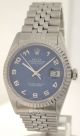 Rolex Datejust - Ref.  16030 Saphirglas Herrenuhr In Edelstahl Sonderzifferblatt Armbanduhren Bild 2