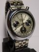 Citizen Bullhead 8110a Automatic Chronograph 70er Jahre Kult Uhr. Armbanduhren Bild 3