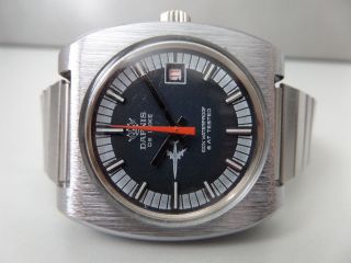 Dafnis De Luxe Automatic Automatik Alte Armbanduhr Old Mens Wrist Watch Vintage Bild