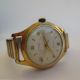 Rarität Vintage Herren Armbanduhr Uhr Automatic 24 Rubis 20 Microns Vergoldet Armbanduhren Bild 1