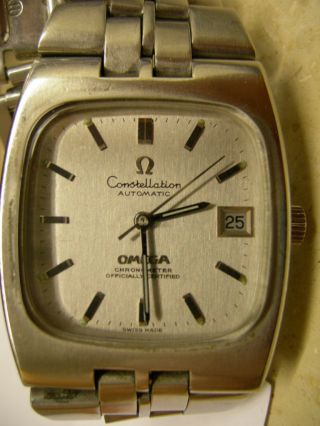 Omega Constellation,  Automatik,  Chronometer,  Stahl. Bild