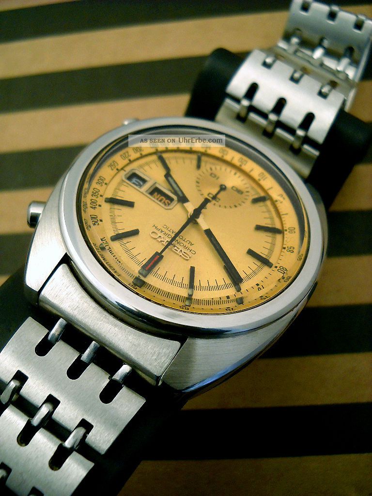 seiko automatic chronograph vintage