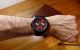 Avation Xxl Automatik Herren Uhr Großdatum Schwarz Rot Lederband Ungetragen Armbanduhren Bild 2