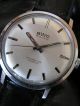Klassische Bwc Swiss Automatic Herrenuhr Mit Eta 2451 Im Edelstahlgehäuse Armbanduhren Bild 1